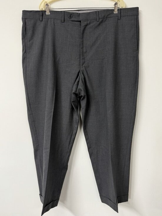 Lands' End Other - Lands End Classic Clothing Men’s 44 Gray Traditional Fit Adjustable Waist Pants